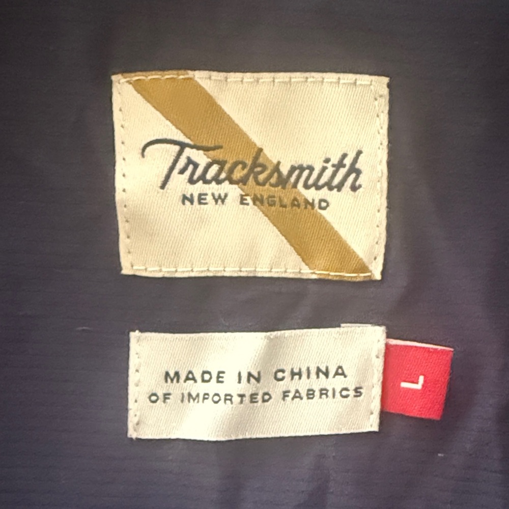 Tracksmith Run Commute jacket windbreaker size large - Picture 2 of 10
